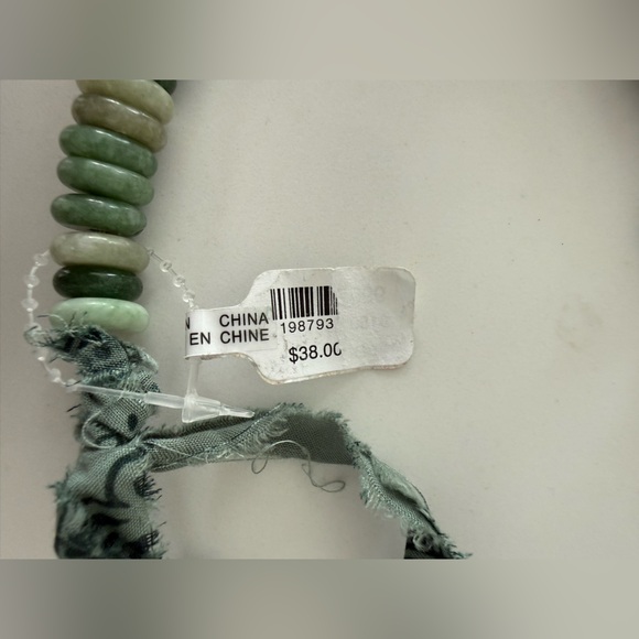 Free People Orion Stone Choker - Green Aventurine - Picture 6 of 11